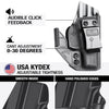 SCCY CPX1 CPX2 with No Rail IWB Kydex Holsters with Claw Fully Trigger Guard Holsters with Wing for fat guys | Gun & Flowers