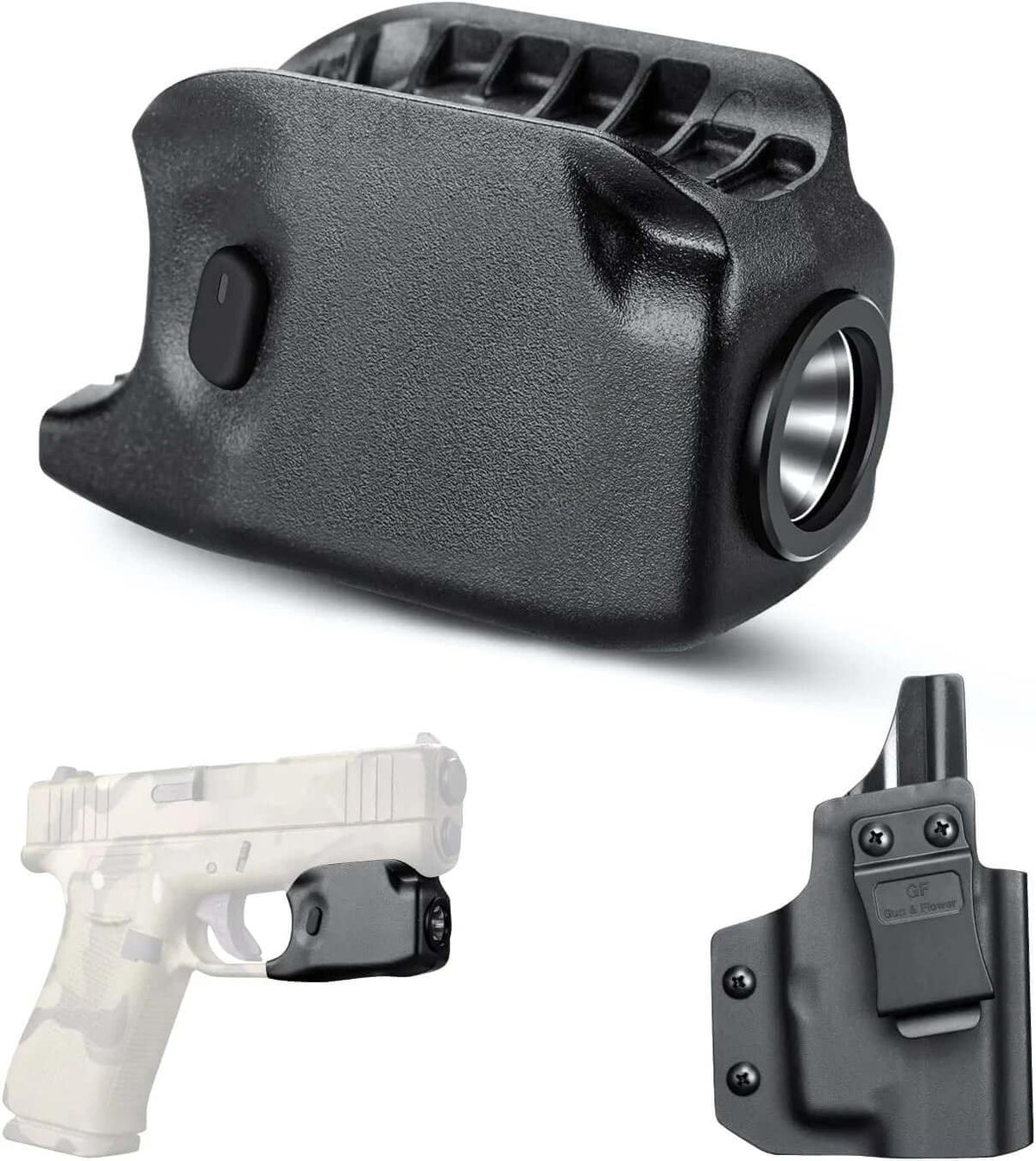 Tactical Light with Kydex IWB Holster Combo for Glock 43 G43x