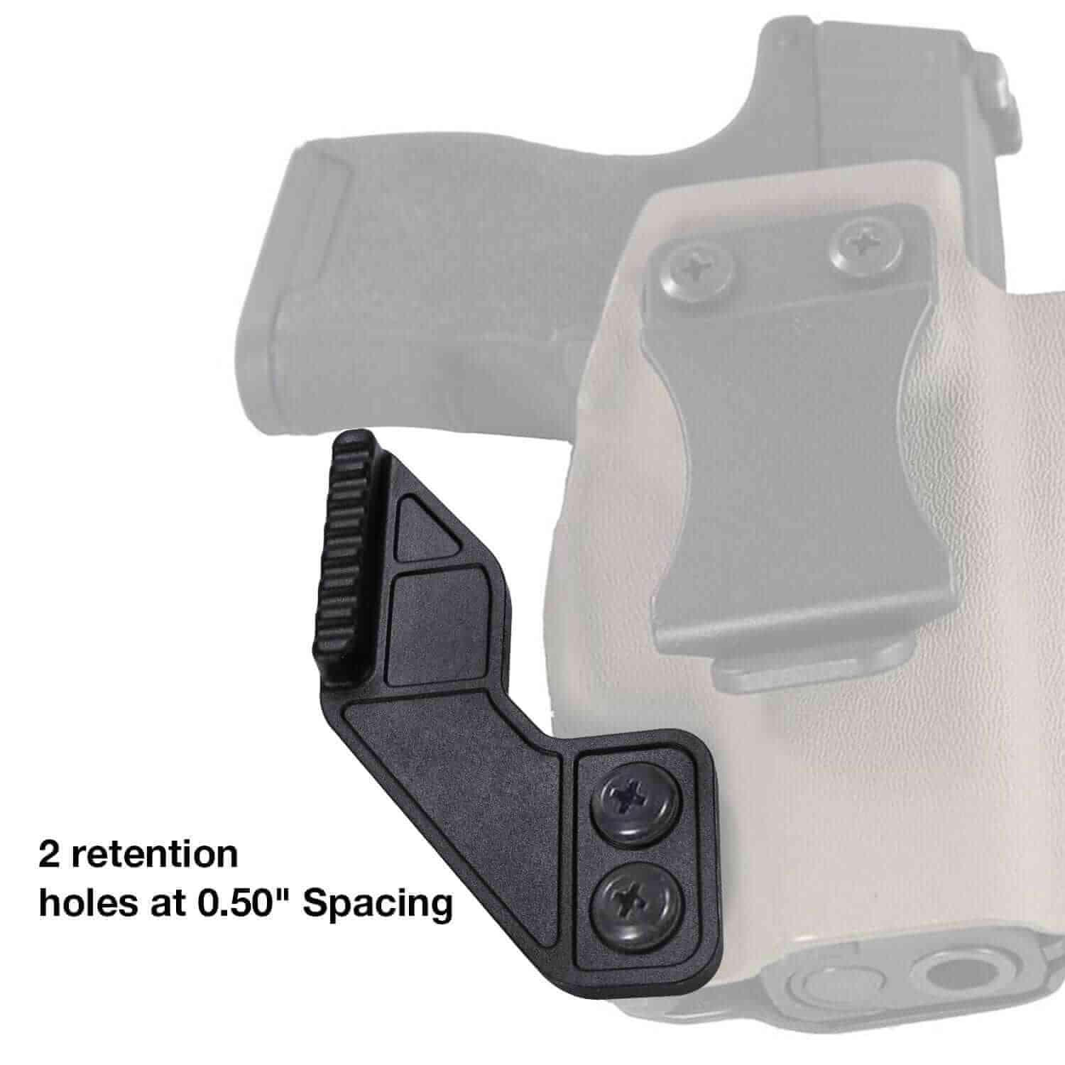 Concealment Wing Polymer Claw for IWB Holsters - polymerholster