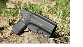 Gun & Flower Right Glock 17/19/19X/21/22/26/27/31/32/33 OWB Kydex Holster