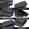 Gun & Flower Gun Holsters M&P Shield 9mm EZ IWB KYDEX Holster Fit S&W MP Shield 9mm EZ Pistol Only