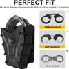 Gun & Flower Handcuff Case Kydex Handcuff Case/holster/holder fit 1.5" 1.75" 2.0 and 2.25'' Belt