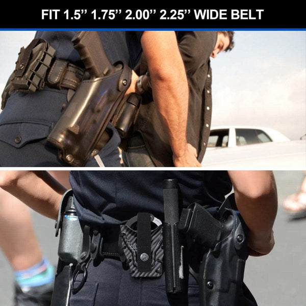 Gun & Flower Handcuff Case Kydex Universal Handcuff Case Fit ASP & Hinged Handcuff & Chain Handcuffs