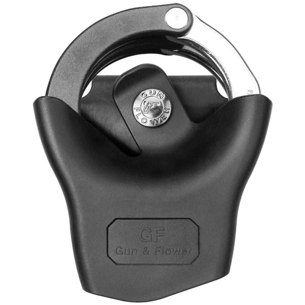 Gun & Flower Handcuff Case Police Gear Polymer handcuff case/holster/holder