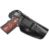 Gun & Flower IWB Leather Holster Right Universal IWB Leather Holsters for 1911 Series Pistols with 5’’ 4.25’’ 4’’ Barrel