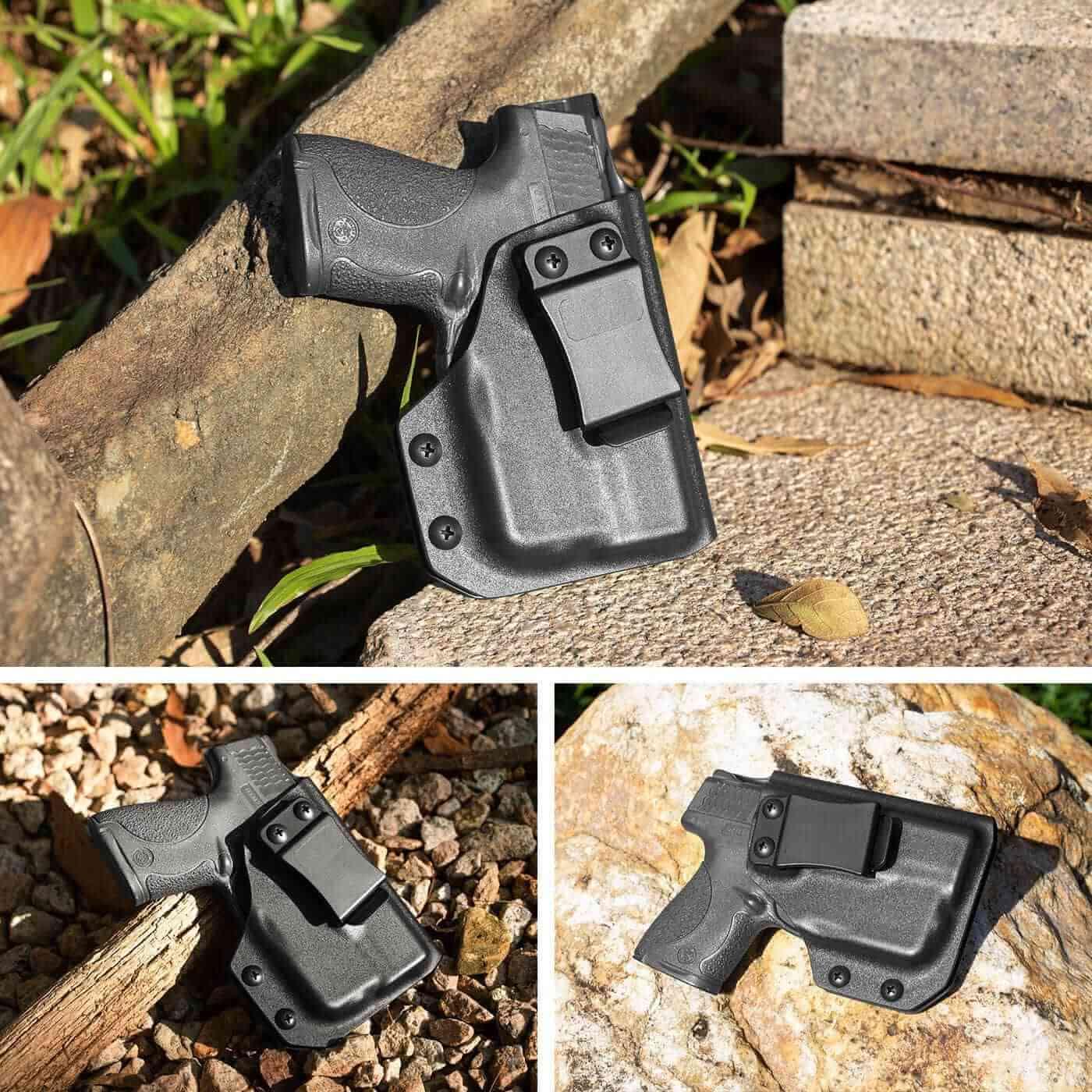 Gun & Flower IWB Light Holster Right Smith & Wesson M&P Shield 9 / .40 IWB Kydex Holster With TLR-6