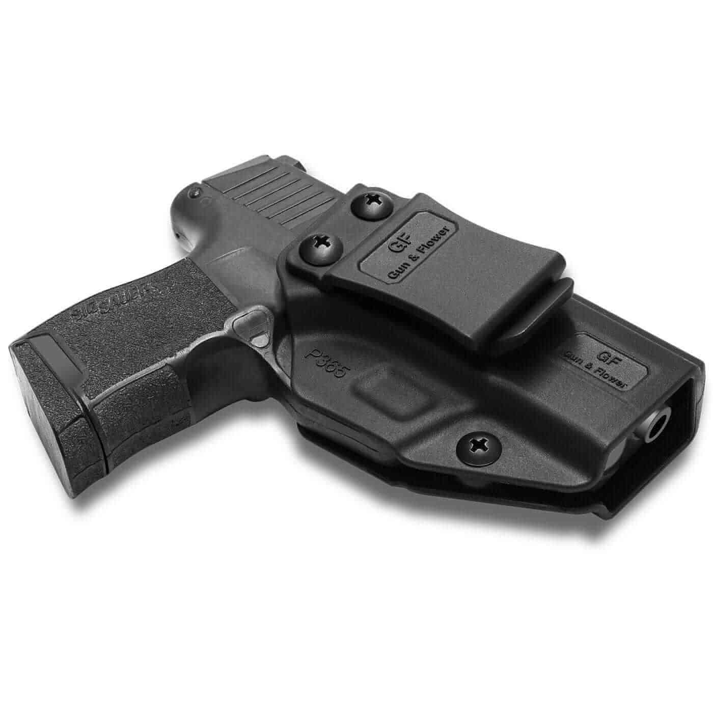 Gun & Flower IWB Polymer Holster Right Sig Sauer P365/P365 SAS/P365 Micro IWB Polymer Holster