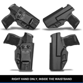 Gun & Flower IWB Polymer Holster Right Sig Sauer P365/P365 SAS/P365 Micro IWB Polymer Holster