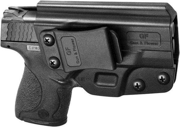 Gun & Flower IWB Polymer Holster Right Smith & Wesson M&P Shield 9mm/.40 S&W 3.1" IWB Polymer Holster