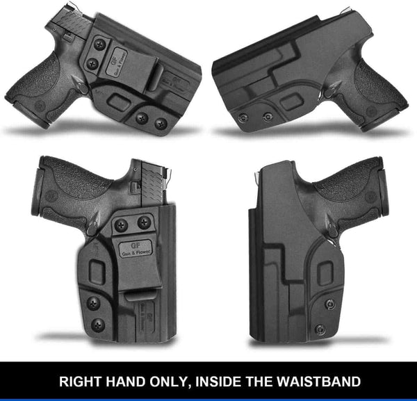 Gun & Flower IWB Polymer Holster Right Smith & Wesson M&P Shield 9mm/.40 S&W 3.1
