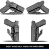 Gun & Flower IWB Polymer Holster Right Glock 17/22/31 IWB Polymer Holster with Claw
