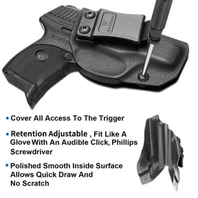 Gun & Flower Kydex IWB Holster Right Ruger LC9/LC9S/EC9/EC9S/LC380 Kydex IWB Holster