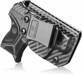 Gun & Flower Kydex IWB Holster Right Ruger LCPII/LCP 2 Kydex IWB Carbon Fiber Holster