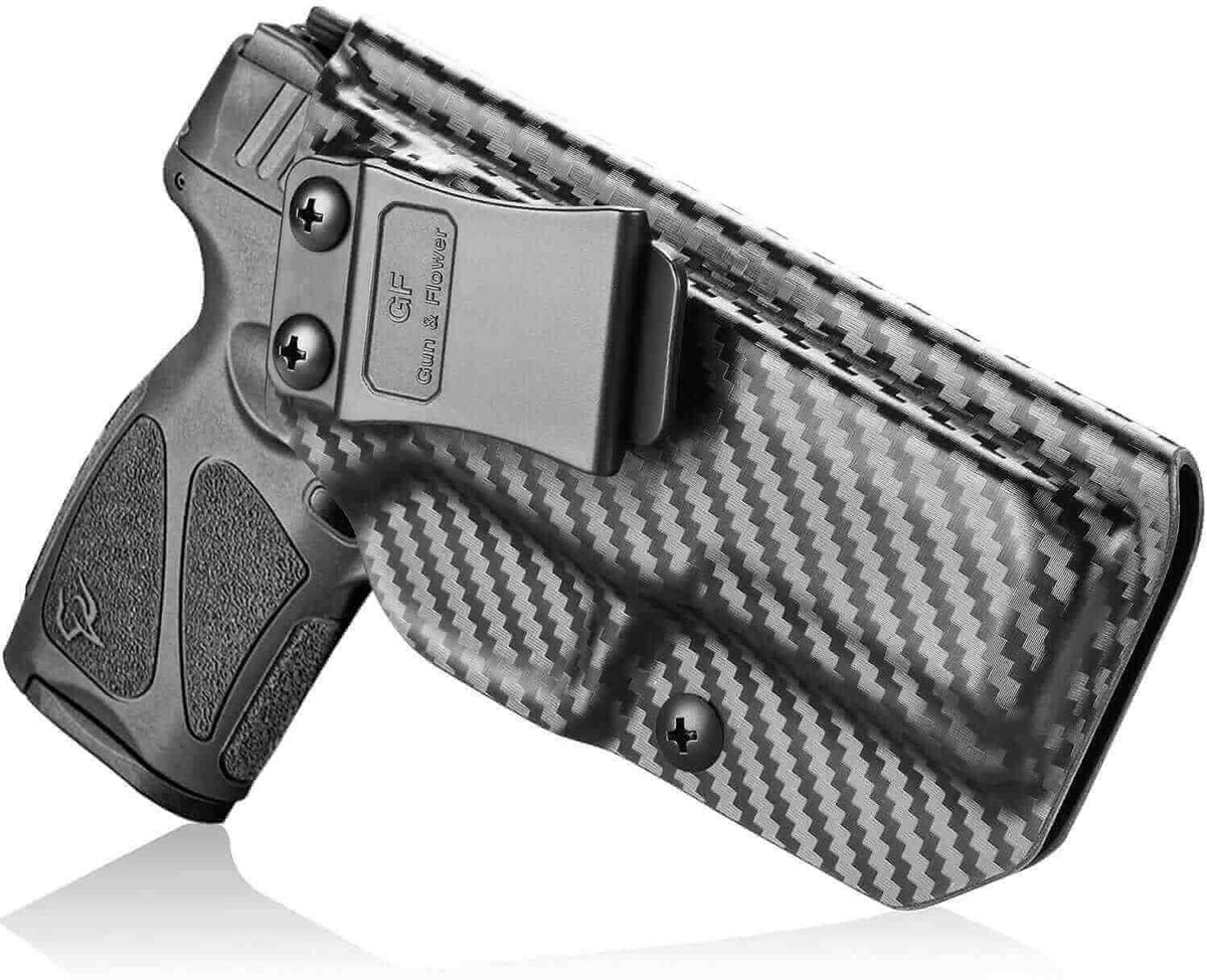 Gun & Flower Kydex IWB Holster Right Taurus G3 Carbon Fiber IWB Kydex Holster