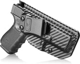 Gun & Flower Kydex IWB Holster Right Glock 19/19X/23/32/45(Gen 5/4/3) Carbon Fiber Kydex IWB Holster