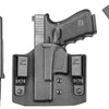 Gun & Flower Kydex OWB Holster Gun&Flower OWB Kydex Holster for Glock 17 Glock 19 Adjustable Retention