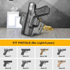 Gun & Flower Leather OWB Holster OWB Holster For Glock 17 19 19x 22 23 31 32 45 | Full Grain Leather Holster