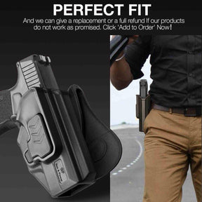 Gun & Flower OWB Paddle Polymer Holster Right Sig Sauer P365/P365 SAS/P365 Micro OWB Paddle Polymer Holster