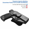 Gun & Flower OWB Paddle Polymer Holster Right Smith & Wesson M&P 9 M2.0 4"/4.25" OWB Polymer Paddle Holster