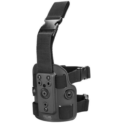  Level II Tactical Drop Leg Holster, Universal Fits 100+  Pistols, Thigh for Glock 17 19,Beretta 92FS,S&W M&P 9mm/.40, Sig P320  P220,XD Series, Fit Most Full & Compact Size Pistols 