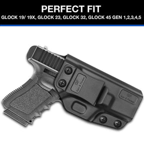 Glock 19/19X/23/32/45(Gen 5/4/3)  IWB Polymer Holster - polymerholster