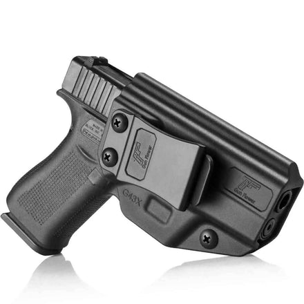 Holster for Glock 43 G43X,Not fit G43XMOS Rail,Polymer Inside Waistband Carry Compatible with G43 G43x Pistol Right Gun Holster - 18