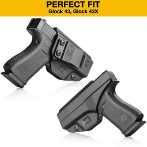 Glock 43/43X IWB Polymer Holster - polymerholster