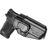 Gun & Flower Polymer OWB Holster M&P Shield EZ OWB Holster for S&W M&P 9mm | 380 Shield EZ Holsters With Belt Clip