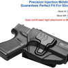 Gun & Flower Polymer OWB Holster Right Glock 43/43X Polymer OWB Belt Holster