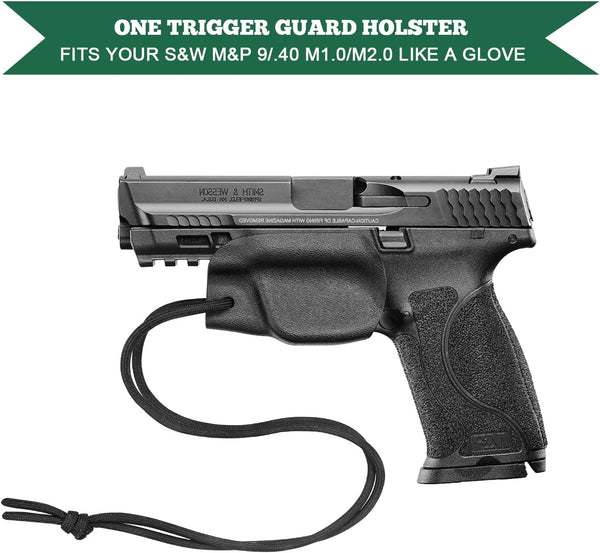 Kydex Trigger Guard Holster w/ Paracord, Glock19/43,Taurus G2C/G3C, Sig P365, Hellcat, Ruger, S&W