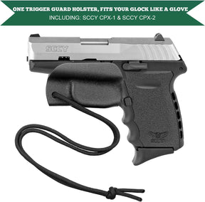 Kydex Trigger Guard Holster w/ Paracord, Glock19/43,Taurus G2C/G3C, Sig P365, Hellcat, Ruger, S&W